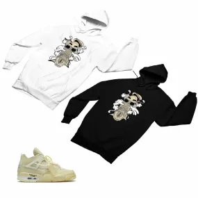 Jordan 4 Sail Matching Custom Designed Hoodies JD 4-24-1