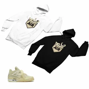 Jordan 4 Sail Matching Custom Designed Hoodies JD 4-24-22