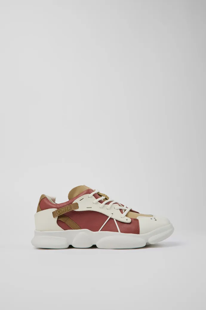 Karst Multicolored Leather/Textile Sneaker for Women