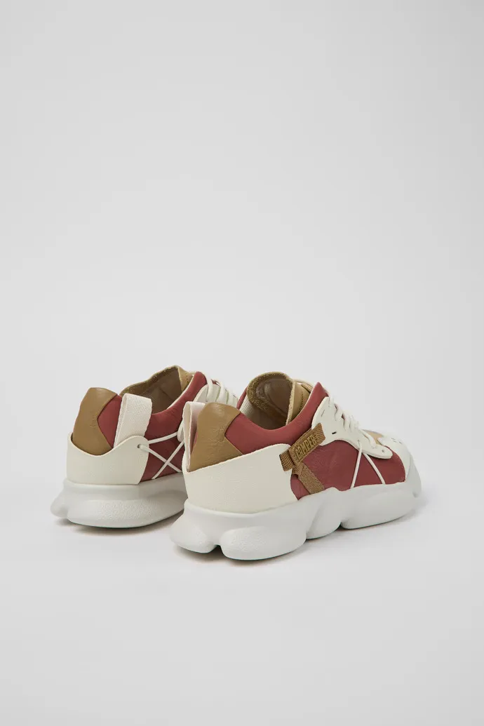 Karst Multicolored Leather/Textile Sneaker for Women