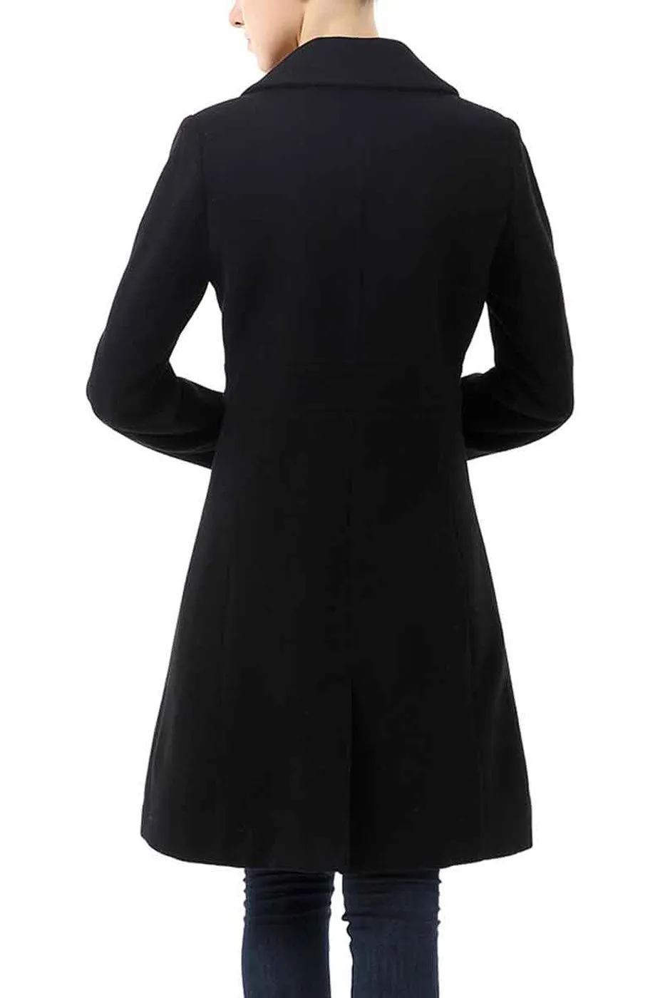 Kimi + Kai Women's Heather Wool Walking Coat