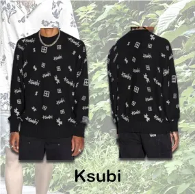 KSUBI  |Street Style Cotton Logo Sweaters