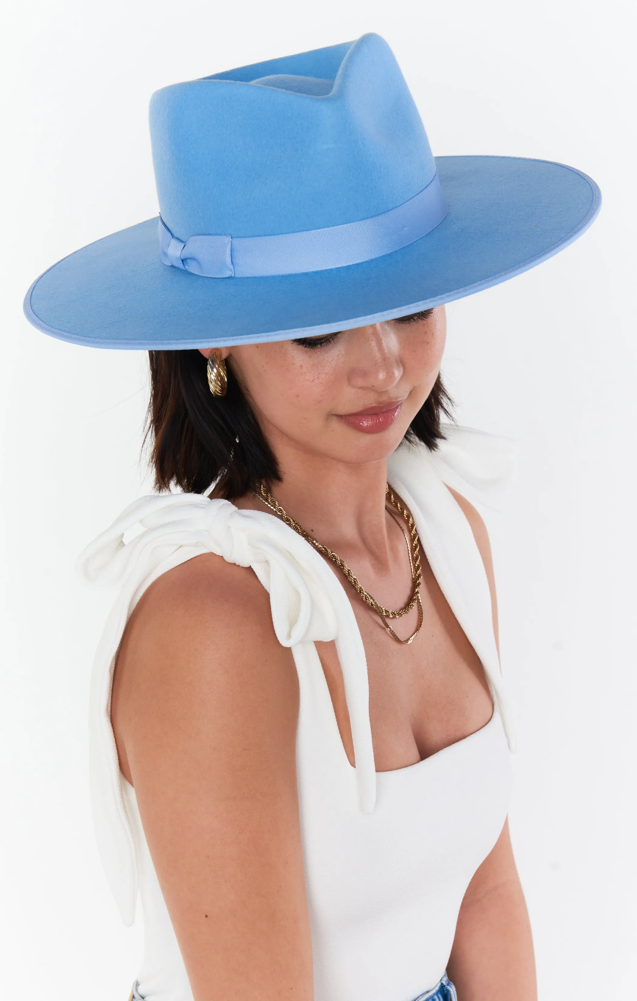 Lack of Color Capri Rancher Hat ~ Sky Blue