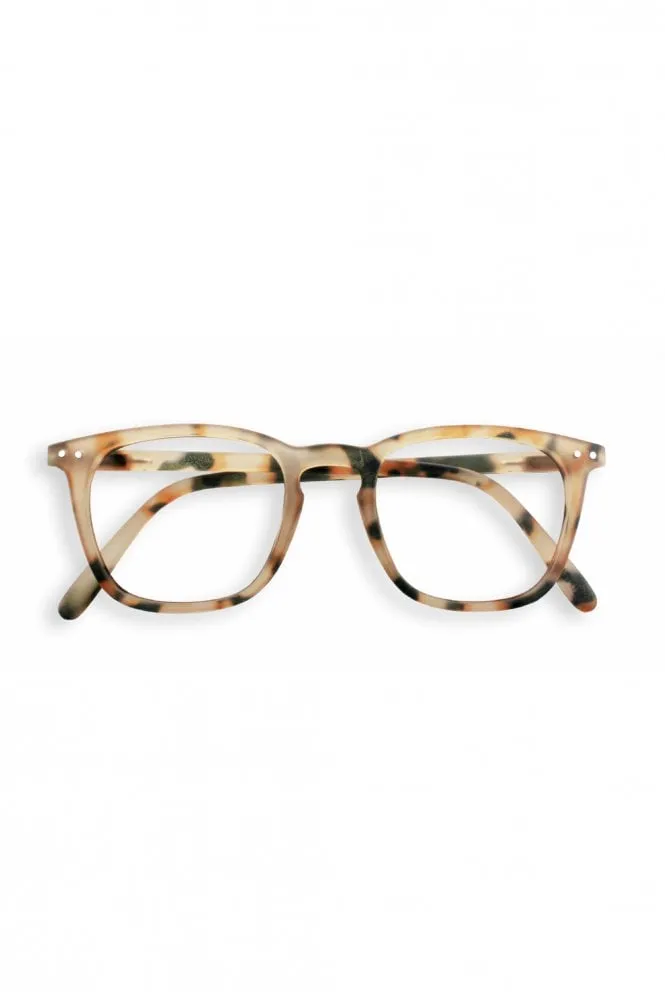 LetMeSee #E Light Tortoise Reading Glasses    