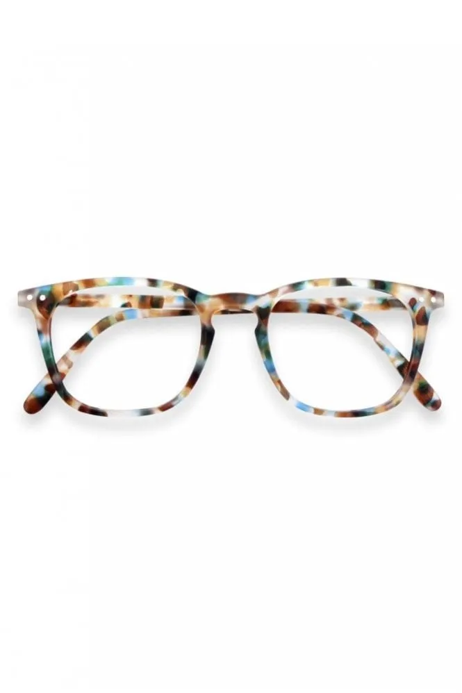 LetMeSee #E Reading Glasses in Blue Tortoise    