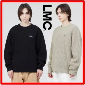 LMC  |Unisex Street Style Logo Sweaters