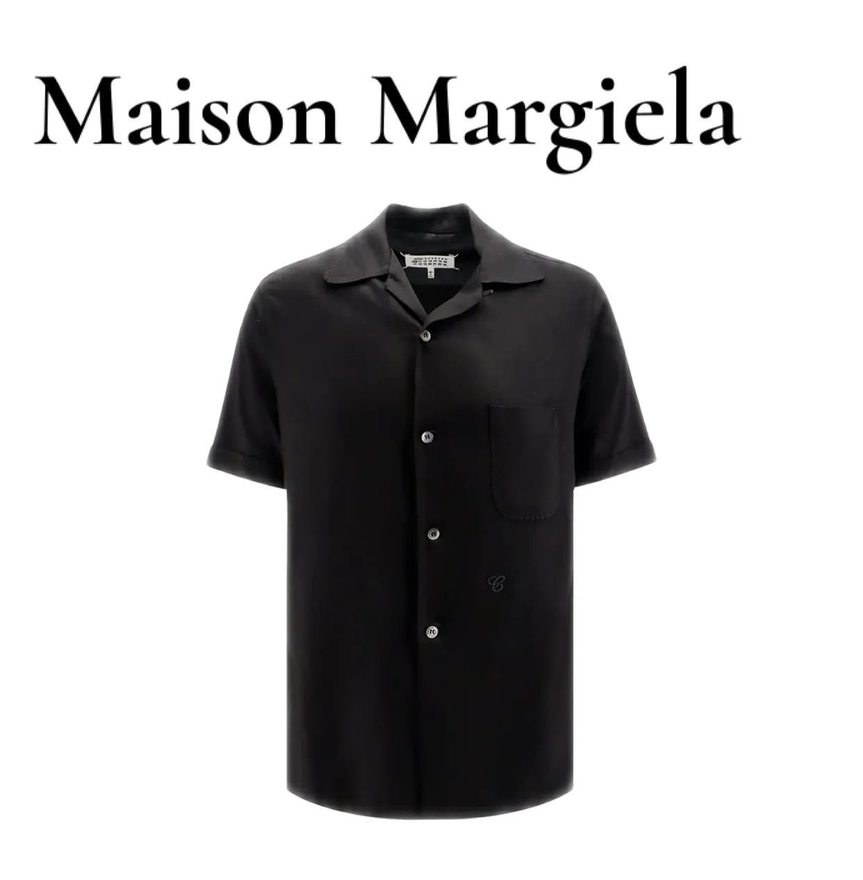 Maison Margiela  |Plain Logo Designers Shirts