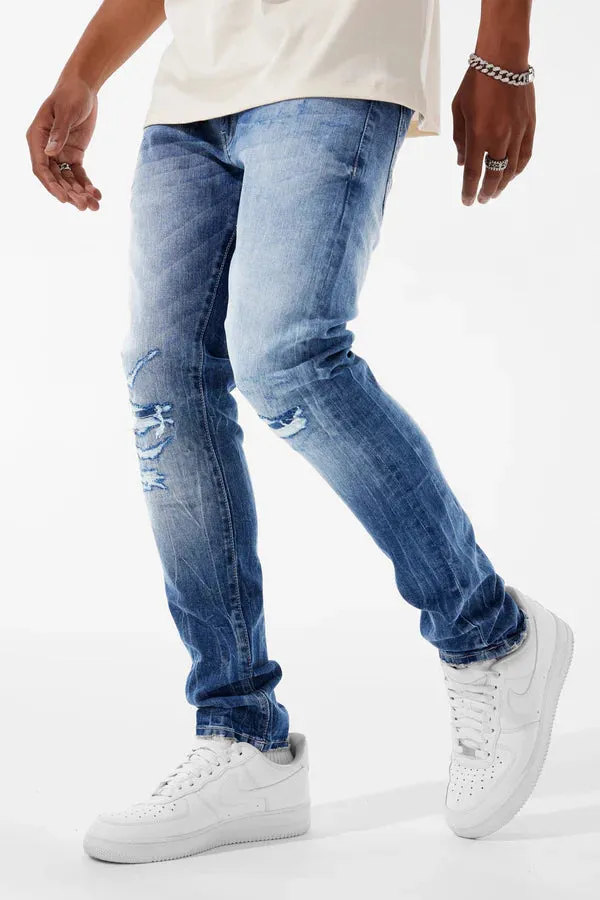 Men JORDAN CRAIG Attitude Denim Jeans