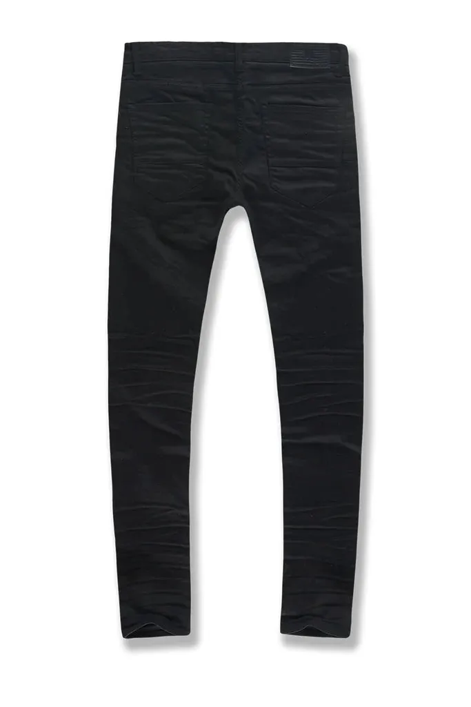 Men JORDAN CRAIG Wrinkle Polished Denim