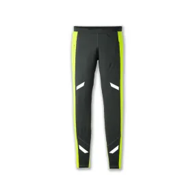 Men's Run Visible Thermal Tight - Asphalt/Nightlife