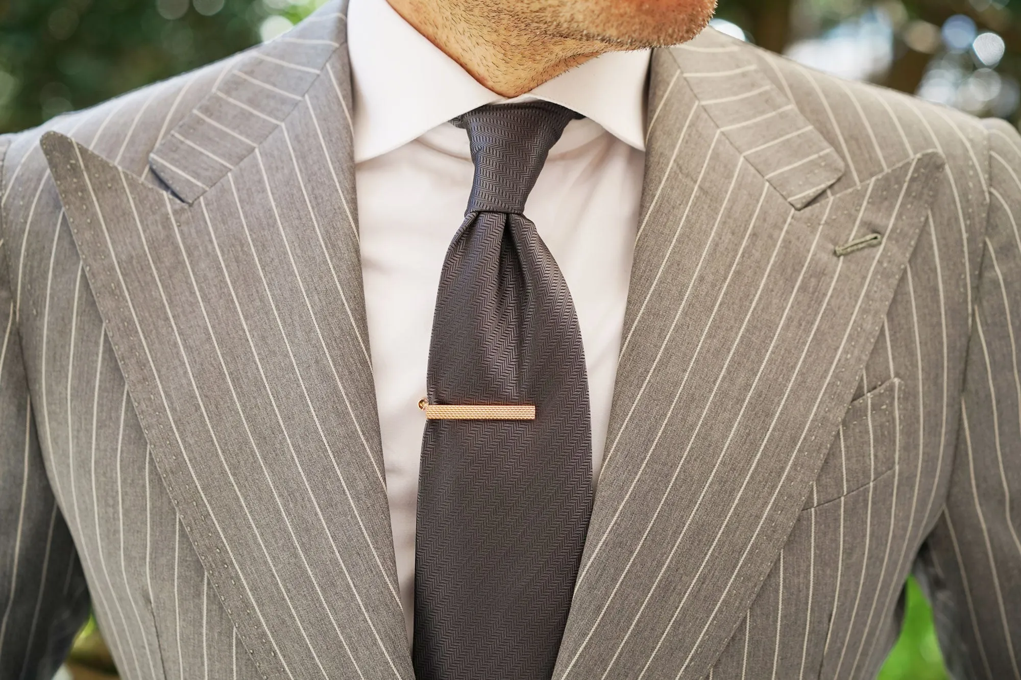 Mini Connery Rose Gold Tie Bar