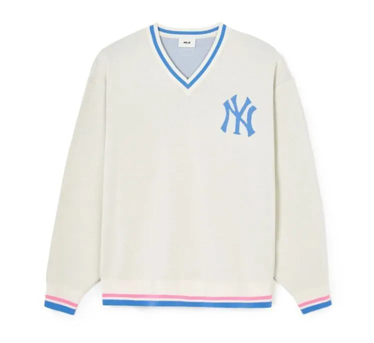 MLB Korea  |Unisex Street Style Logo Sweaters