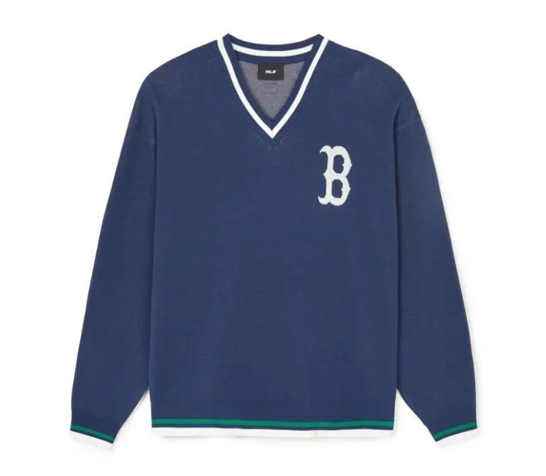 MLB Korea  |Unisex Street Style Logo Sweaters