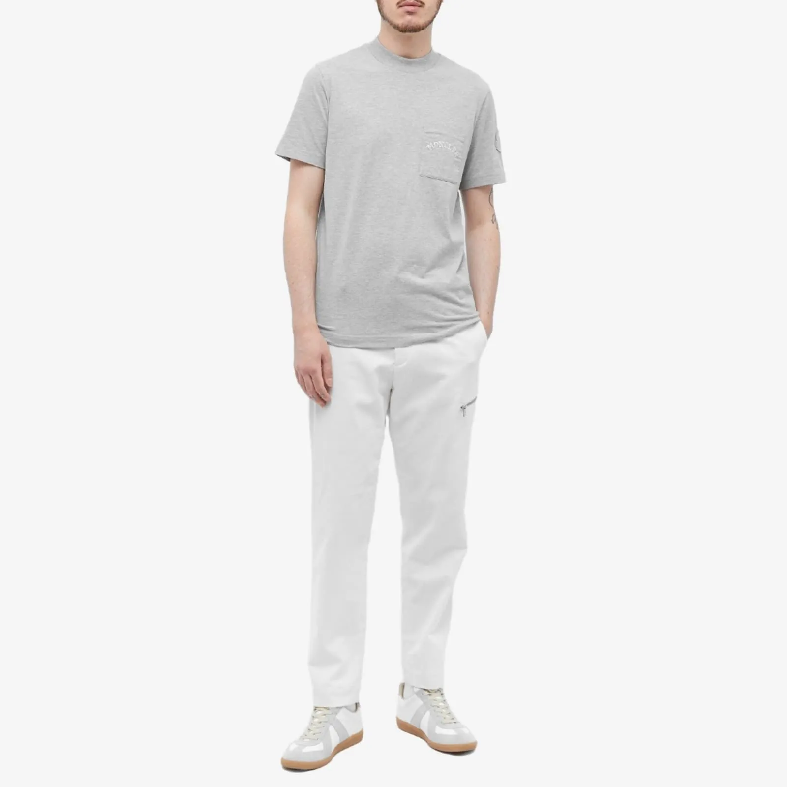 MONCLER  |Plain Logo T-Shirts