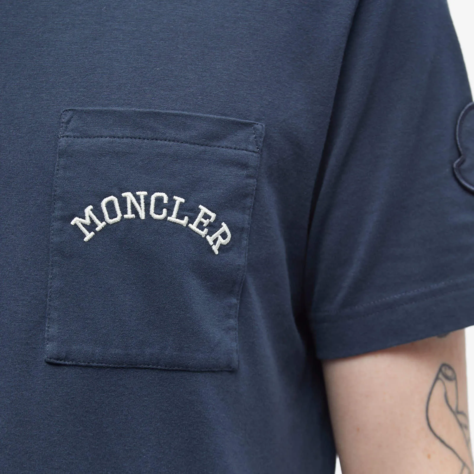 MONCLER  |Plain Logo T-Shirts