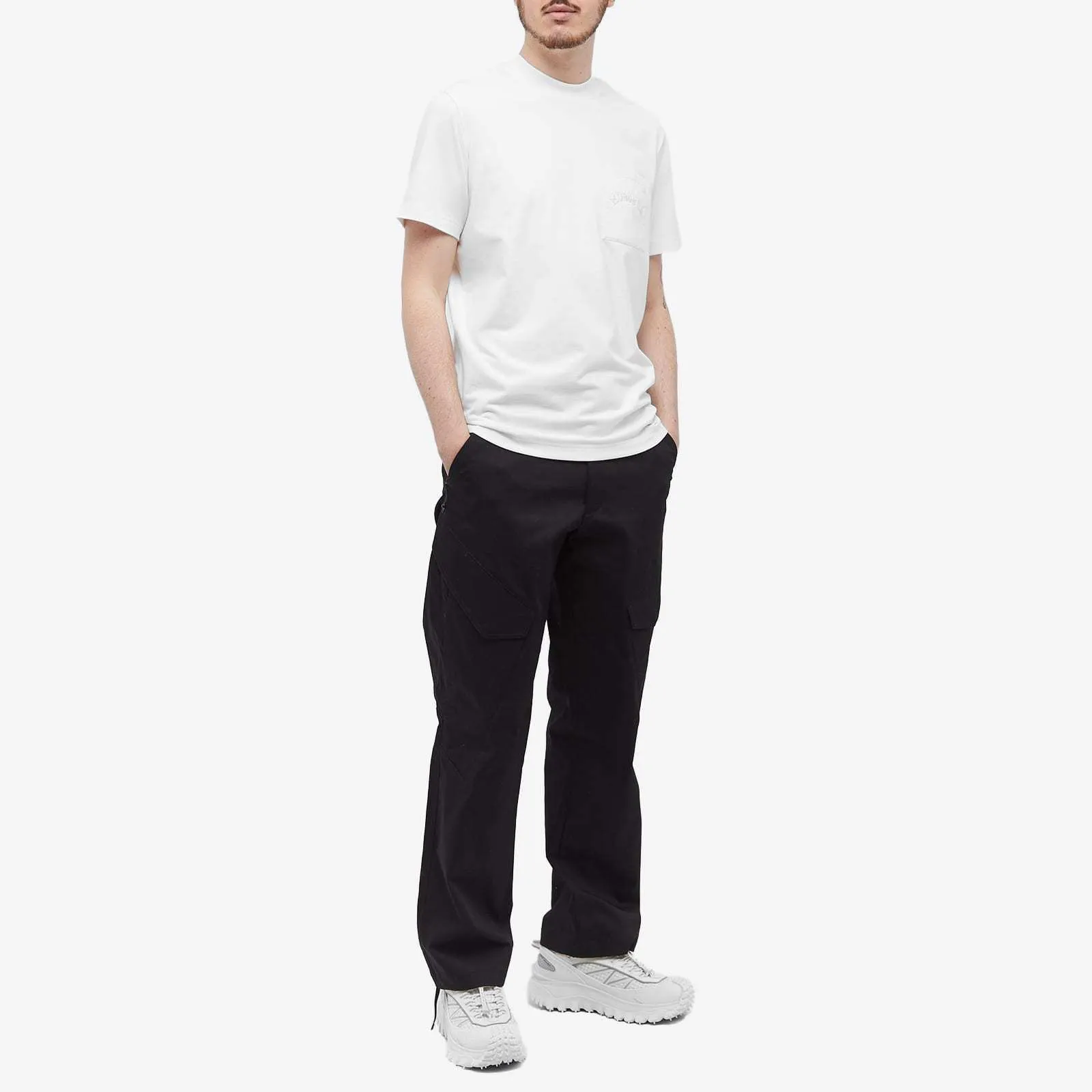 MONCLER  |Plain Logo T-Shirts