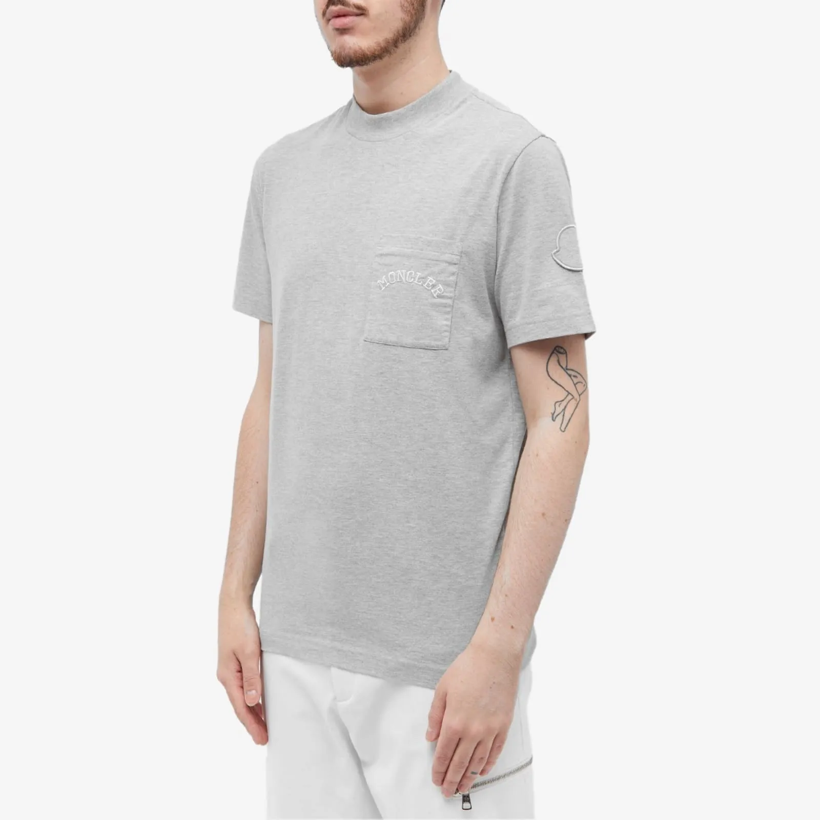 MONCLER  |Plain Logo T-Shirts