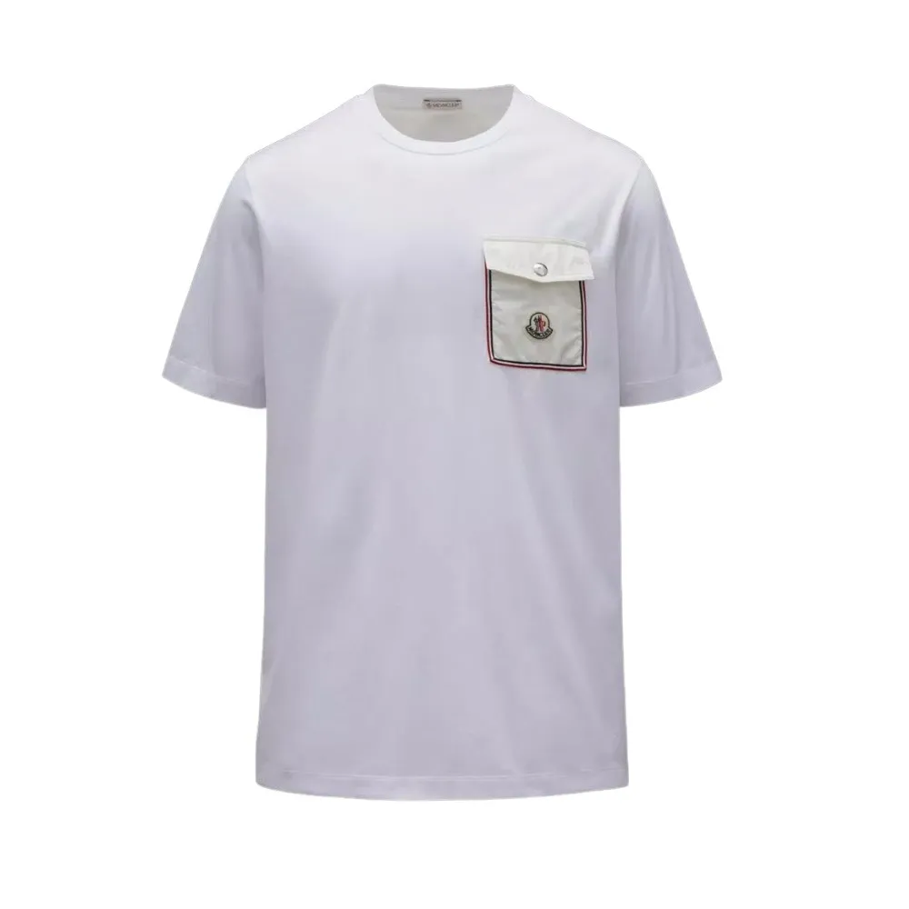 MONCLER  |Plain Short Sleeves Logo T-Shirts