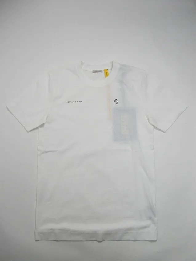 MONCLER  |Size S-XL ◆ MONCLER GENIUS 1017 ALYX 9SM T-shirt White Men's