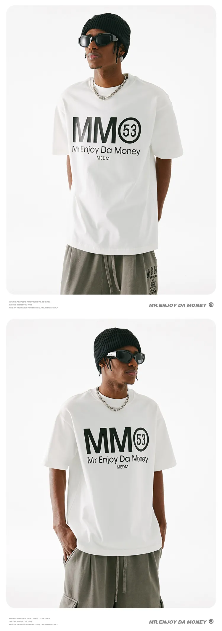 MR. ENJOY DA MONEY  |Unisex Street Style T-Shirts