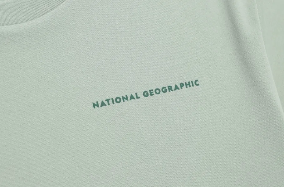 NATIONAL GEOGRAPHIC  |Unisex Street Style Short Sleeves Logo T-Shirts