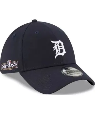 New Era Men's MLB Detroit Tigers 2024 MLB season Side Patch 39THIRTY Flex Hat