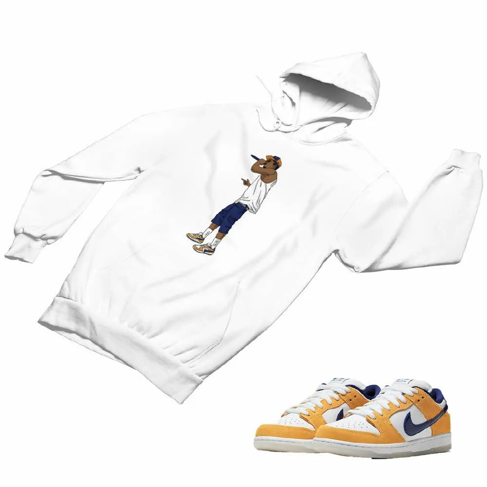 Nike SB Dunk Laser Orange Matching Custom Designed Hoodies ND 1-3-4