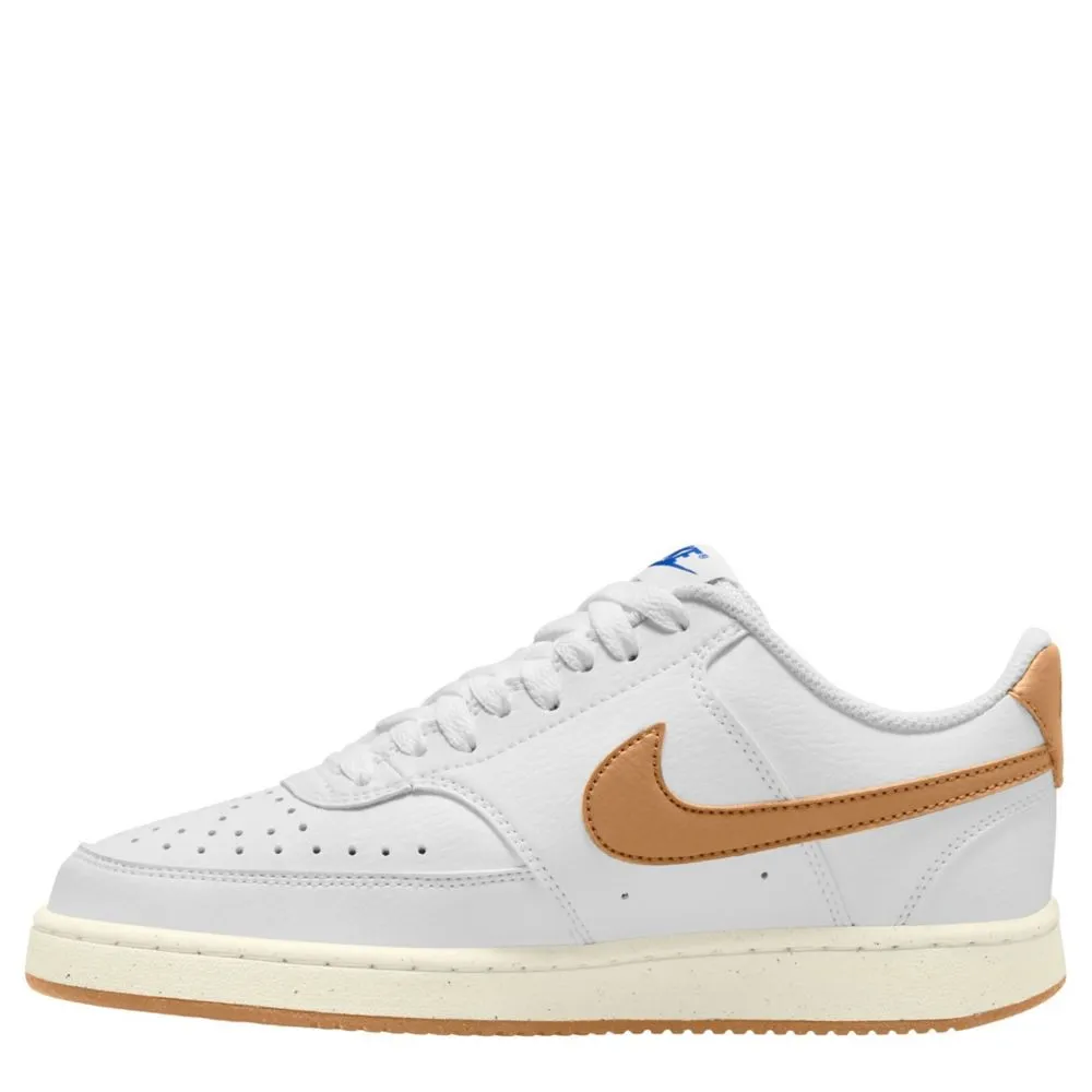 NIKE  WOMENS COURT VISION LOW SNEAKER