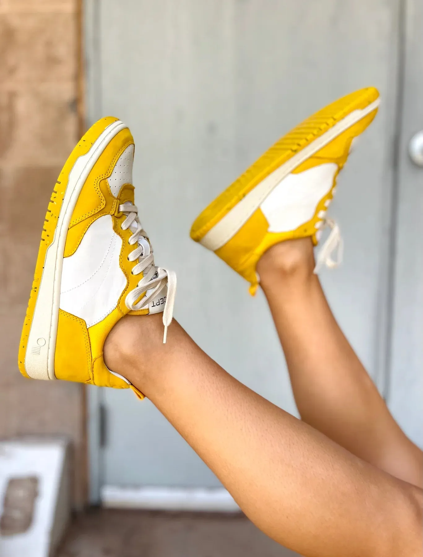 Oncept Phoenix Sneaker in Yellow Maze