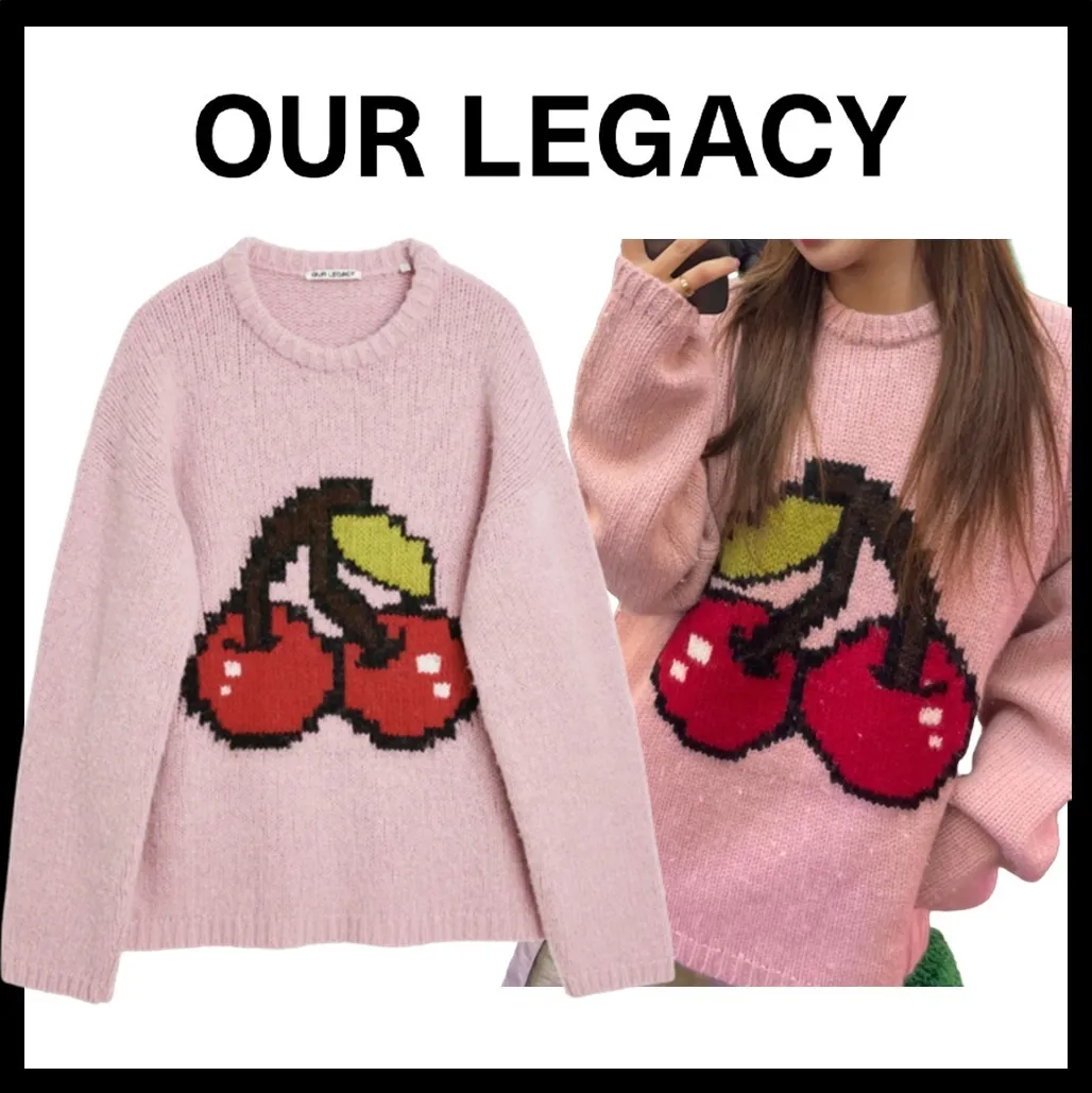 OUR LEGACY  |Unisex Street Style Logo Sweaters