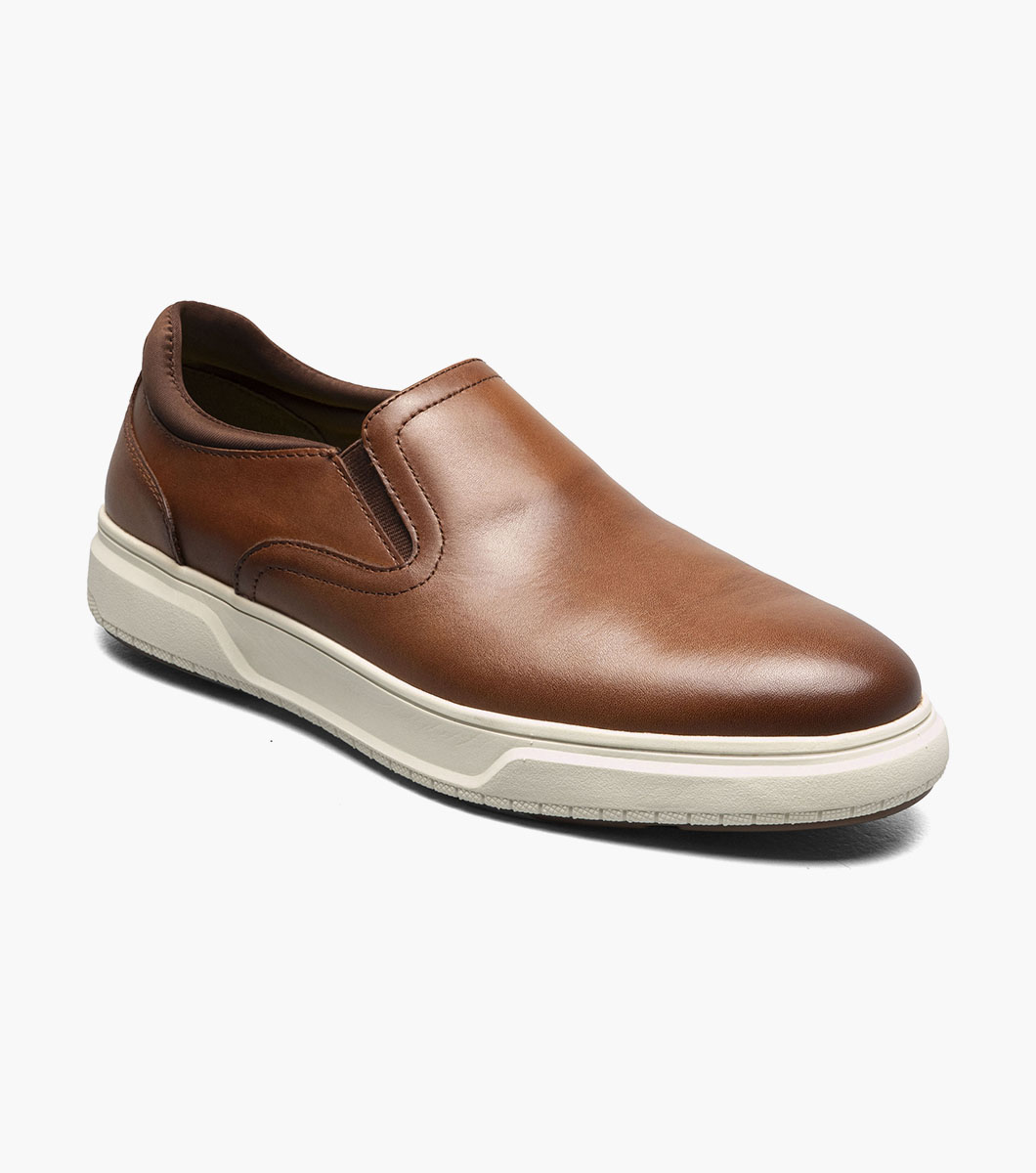 Premier Work Plain Toe Slip On Sneaker