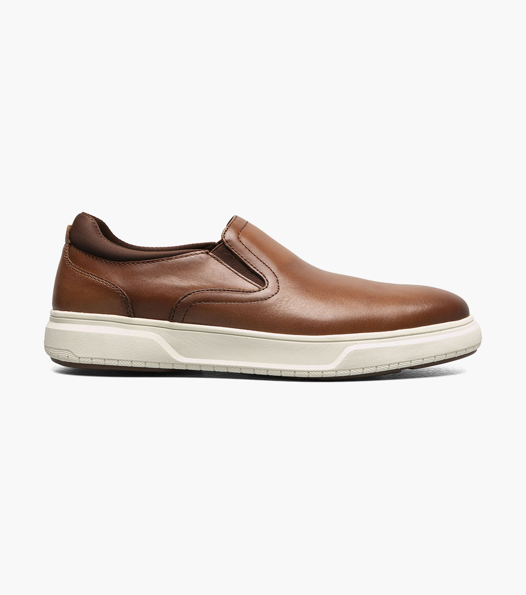 Premier Work Plain Toe Slip On Sneaker