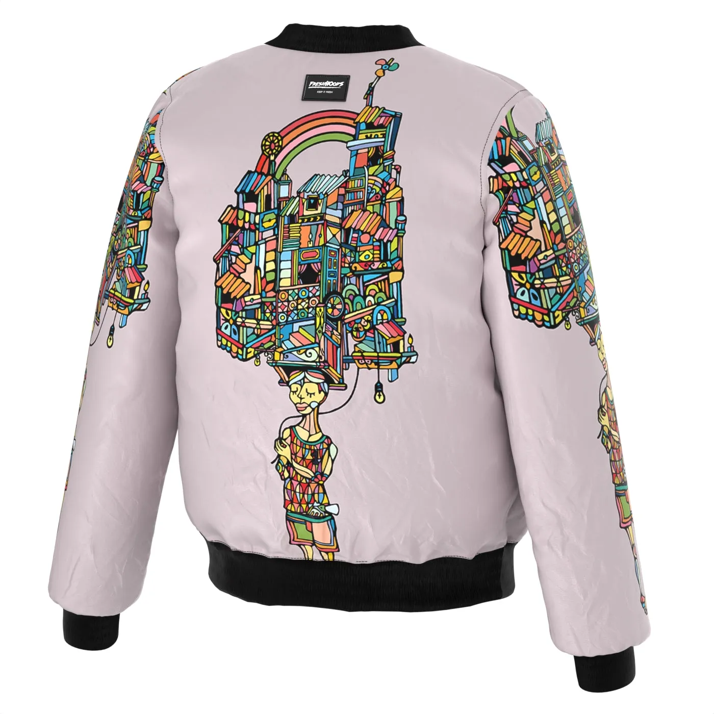 Rainboy Pastel Bomber Jacket