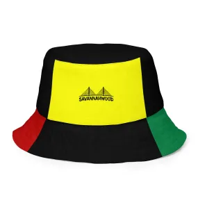 Reversible bucket hat Black History