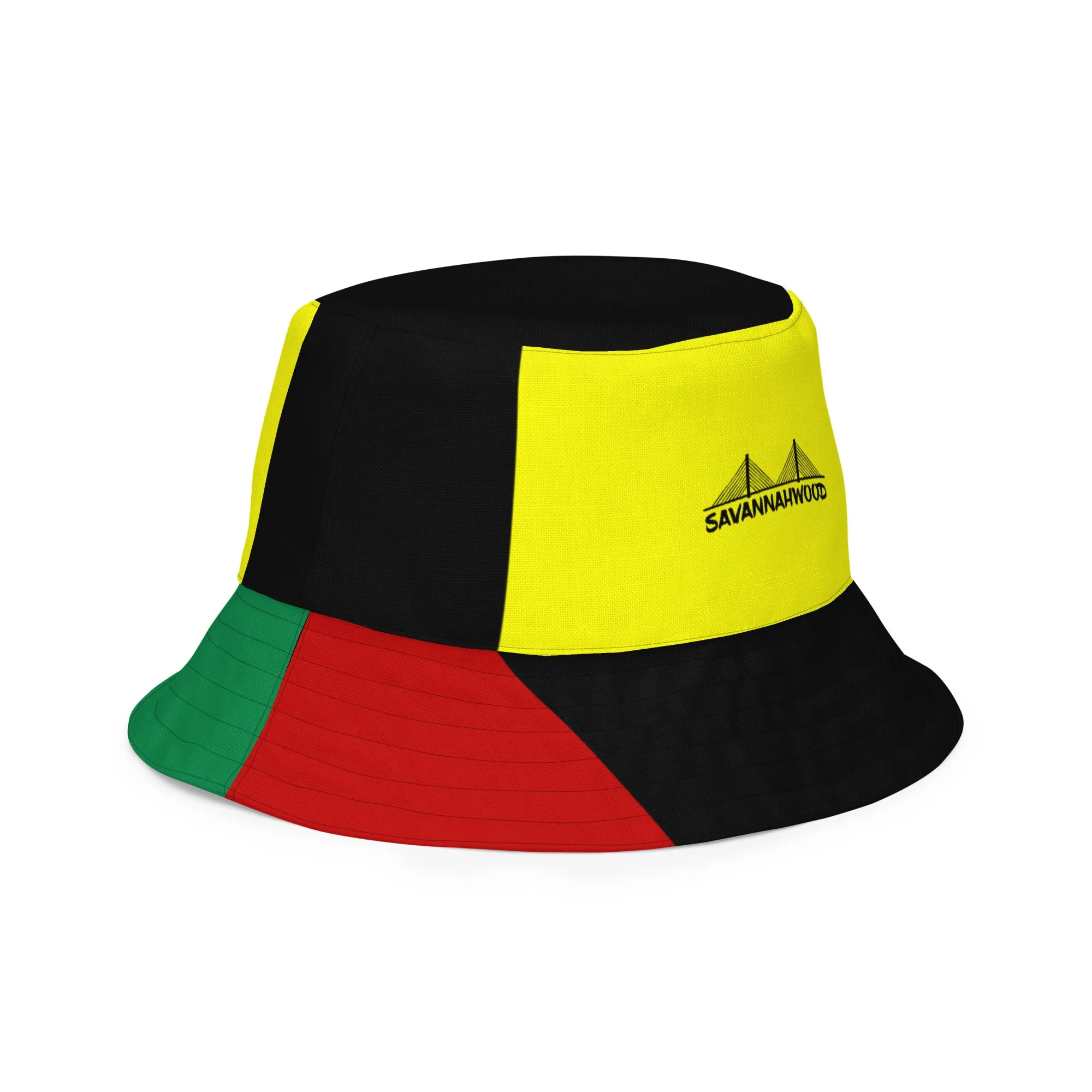 Reversible bucket hat Black History