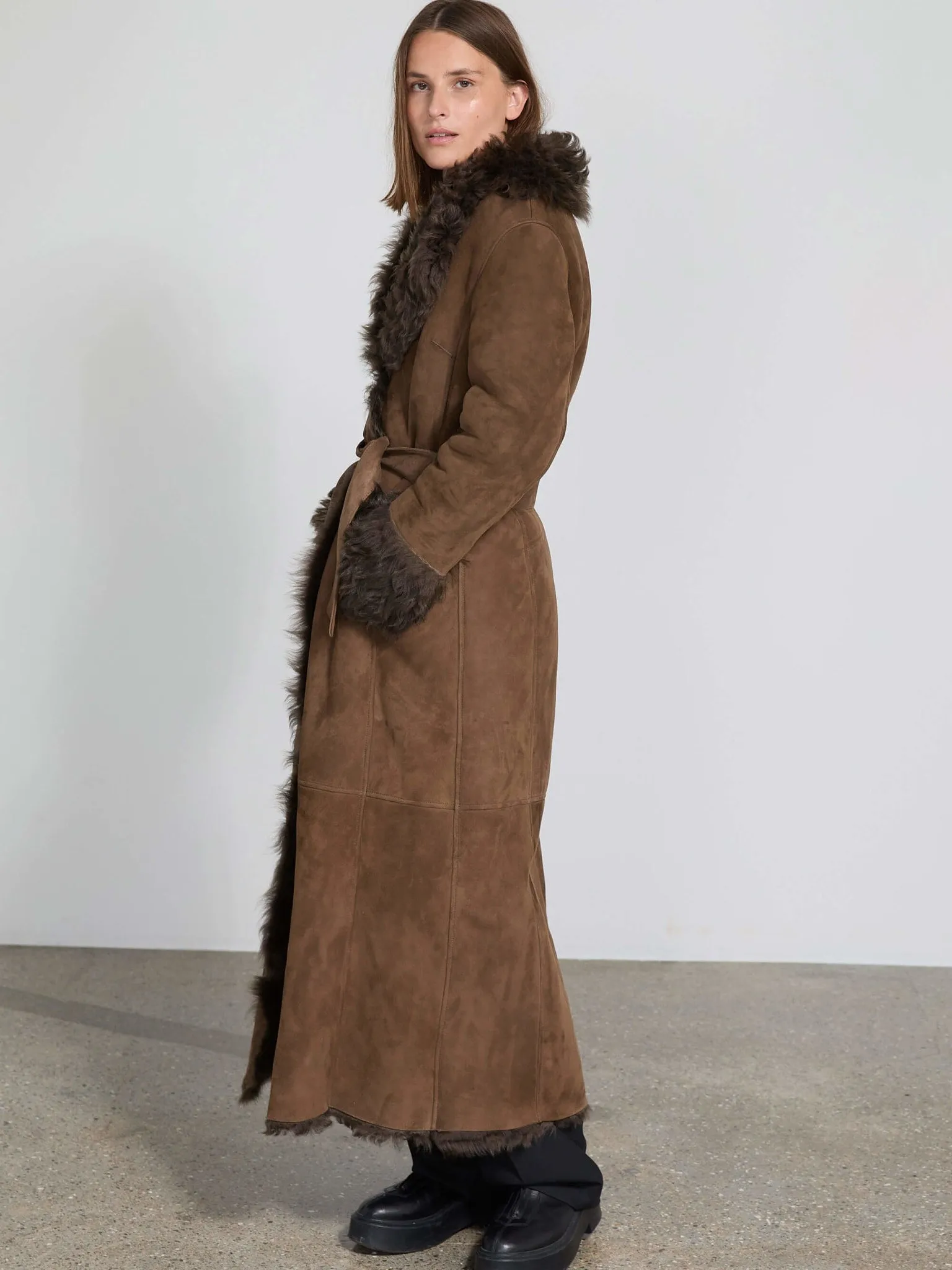 RIVER COAT - BROWN