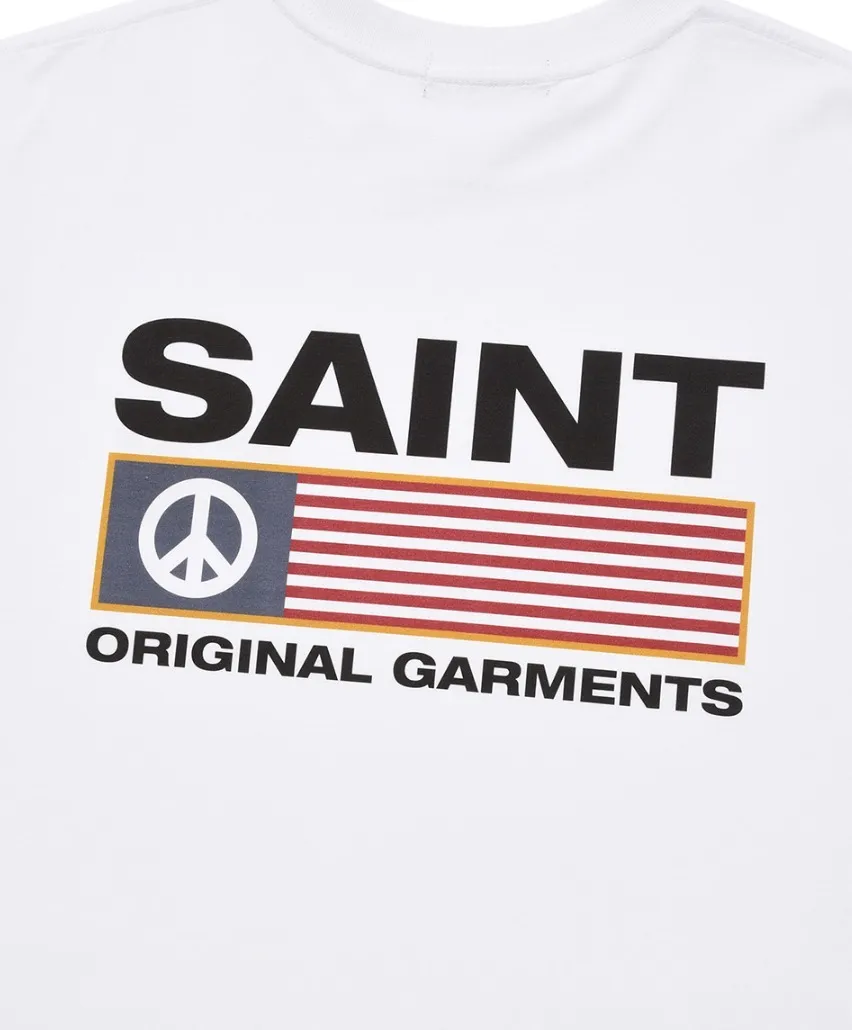 SAINTPAIN  |Unisex Street Style Logo T-Shirts