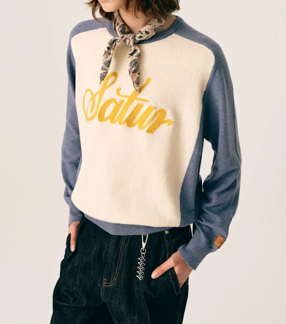 SATUR  |Street Style Logo Sweaters