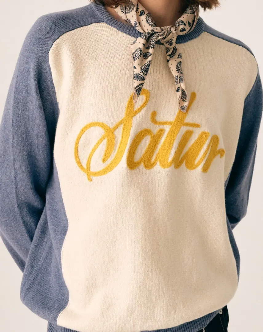 SATUR  |Street Style Logo Sweaters