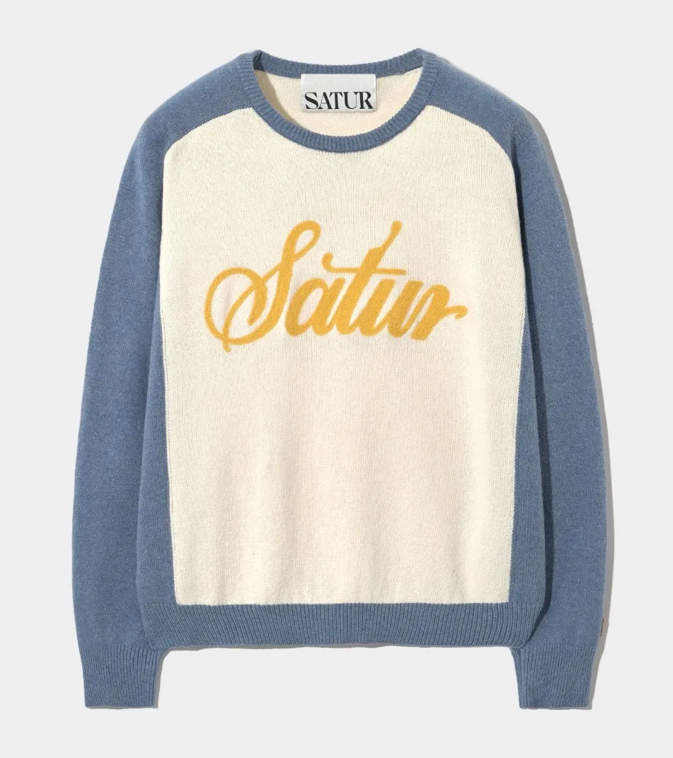 SATUR  |Street Style Logo Sweaters