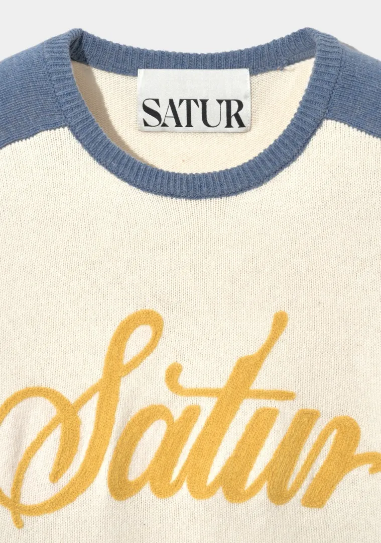 SATUR  |Street Style Logo Sweaters