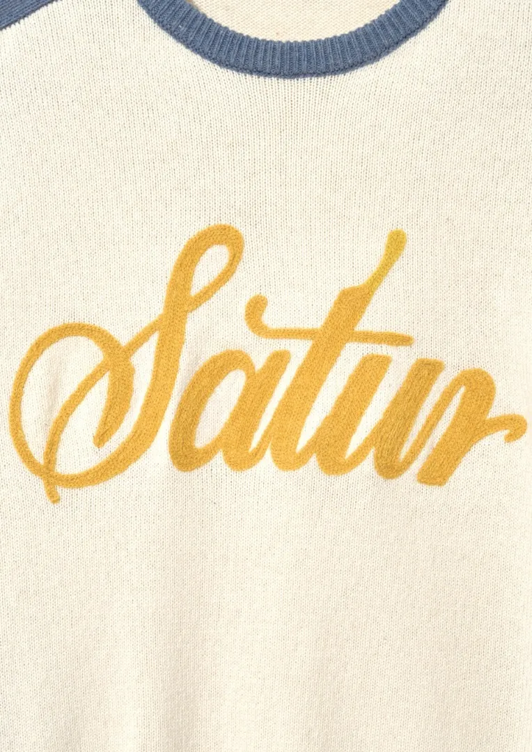 SATUR  |Street Style Logo Sweaters