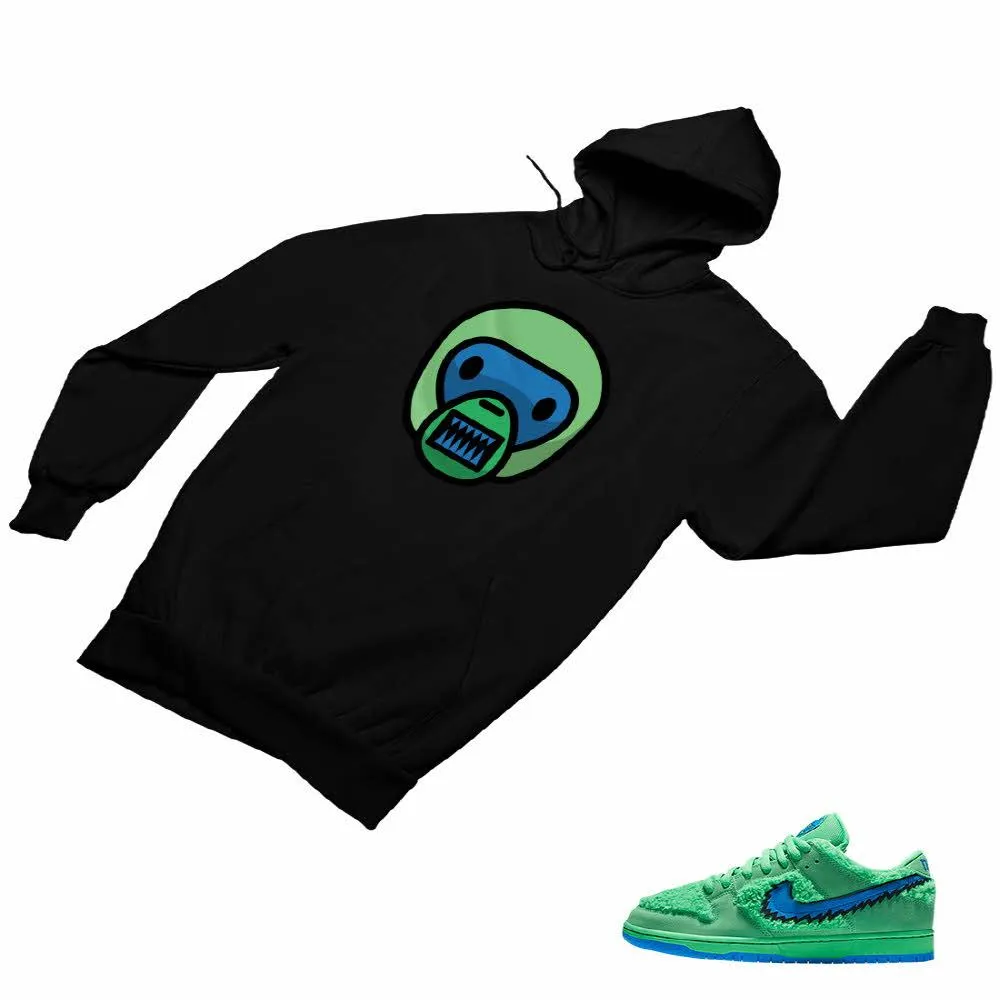 SB Dunk Low Green Bear Matching Custom Designed Hoodies ND 1-6-13