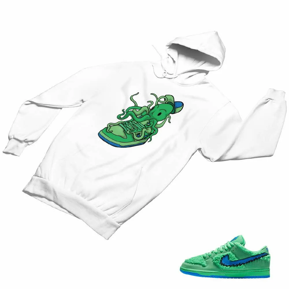 SB Dunk Low Green Bear Matching Custom Designed Hoodies ND 1-6-5