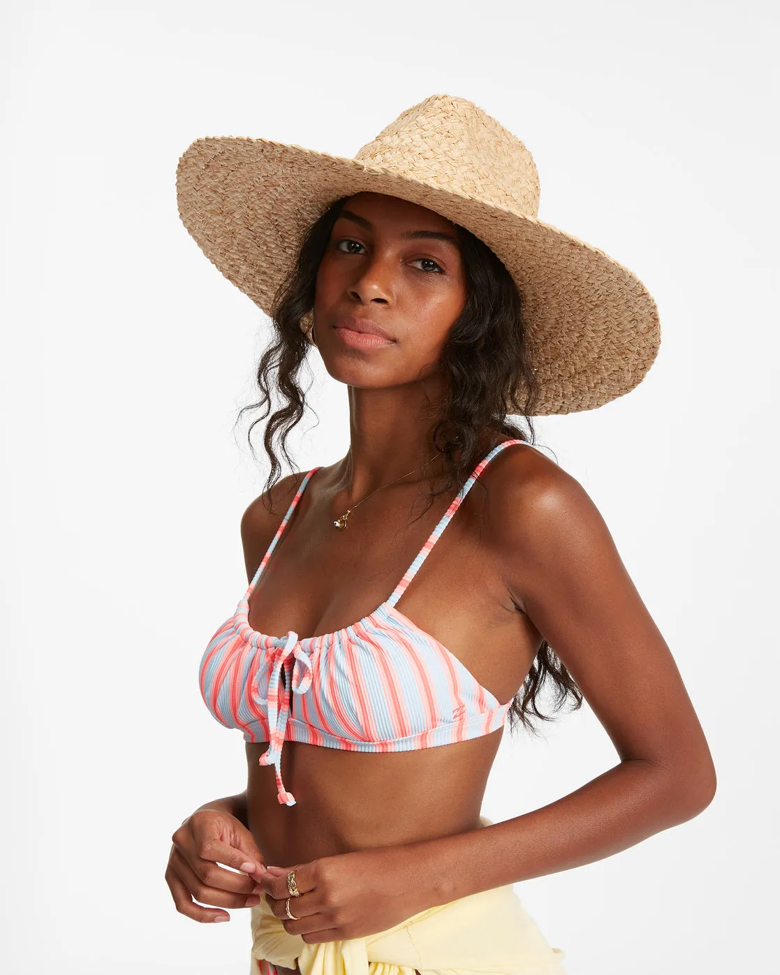 Sea Mist Straw Hat - Natural