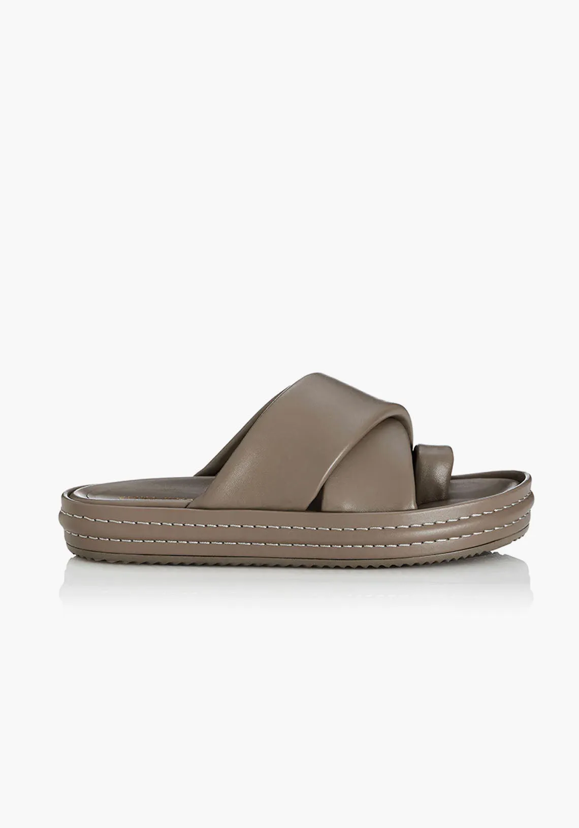 SHAE SANDAL TAUPE