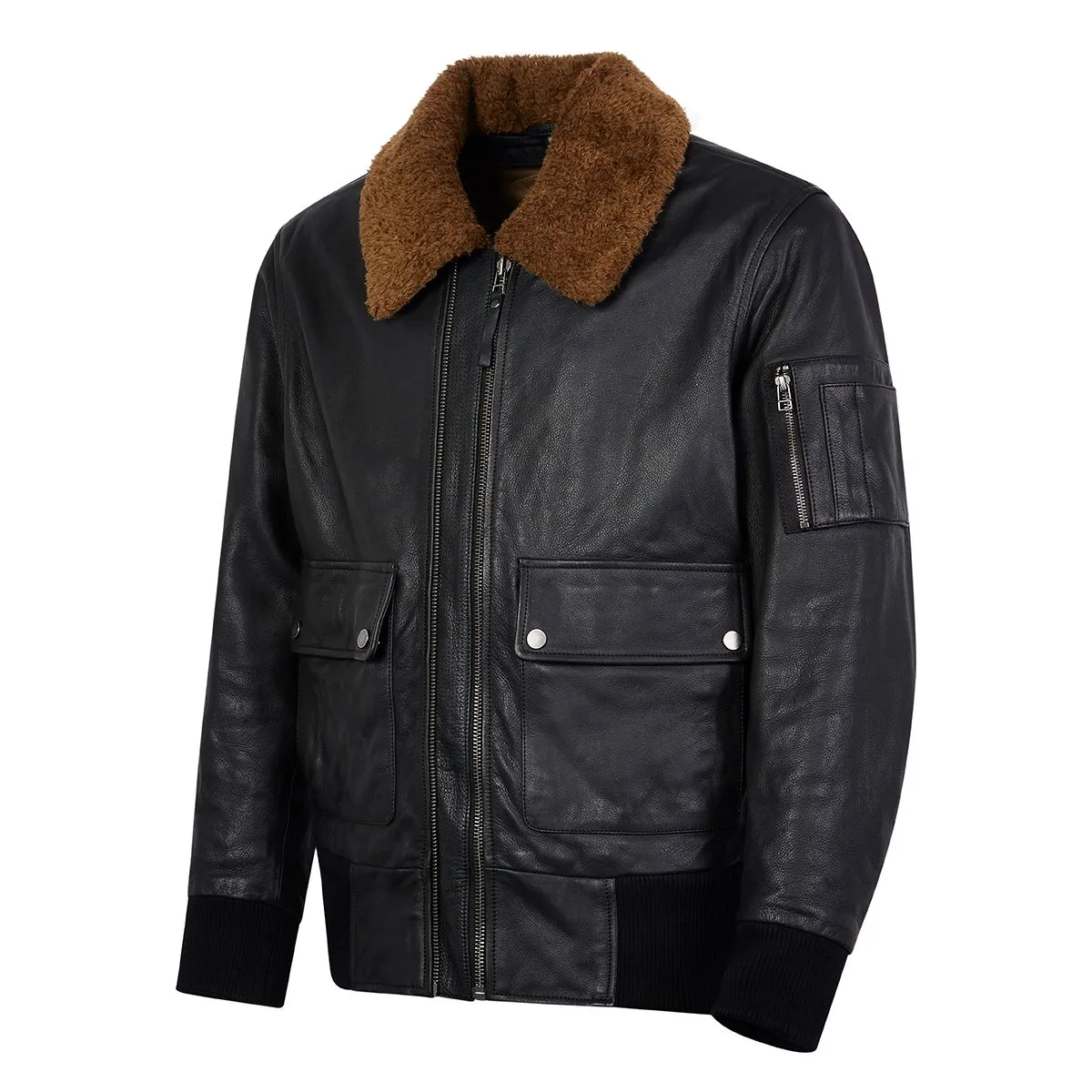 Spada Turbine Leather Jacket - Black