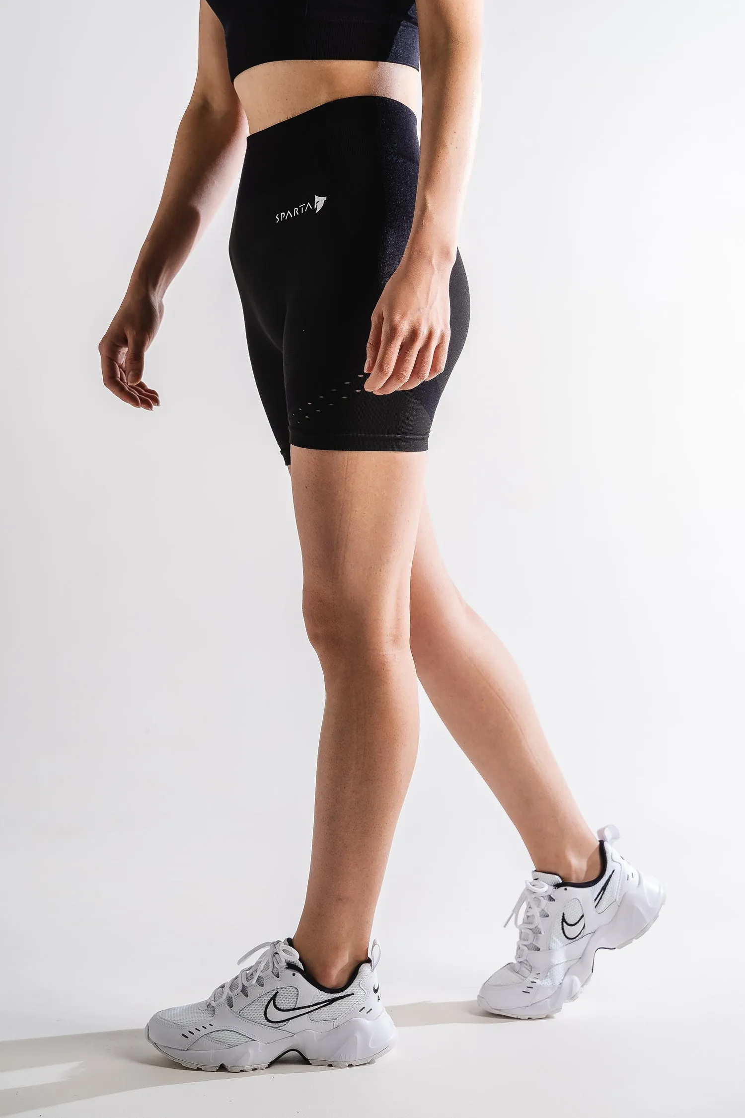 Sparta Laconic Seamless Shorts - Black