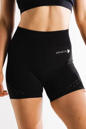 Sparta Laconic Seamless Shorts - Black