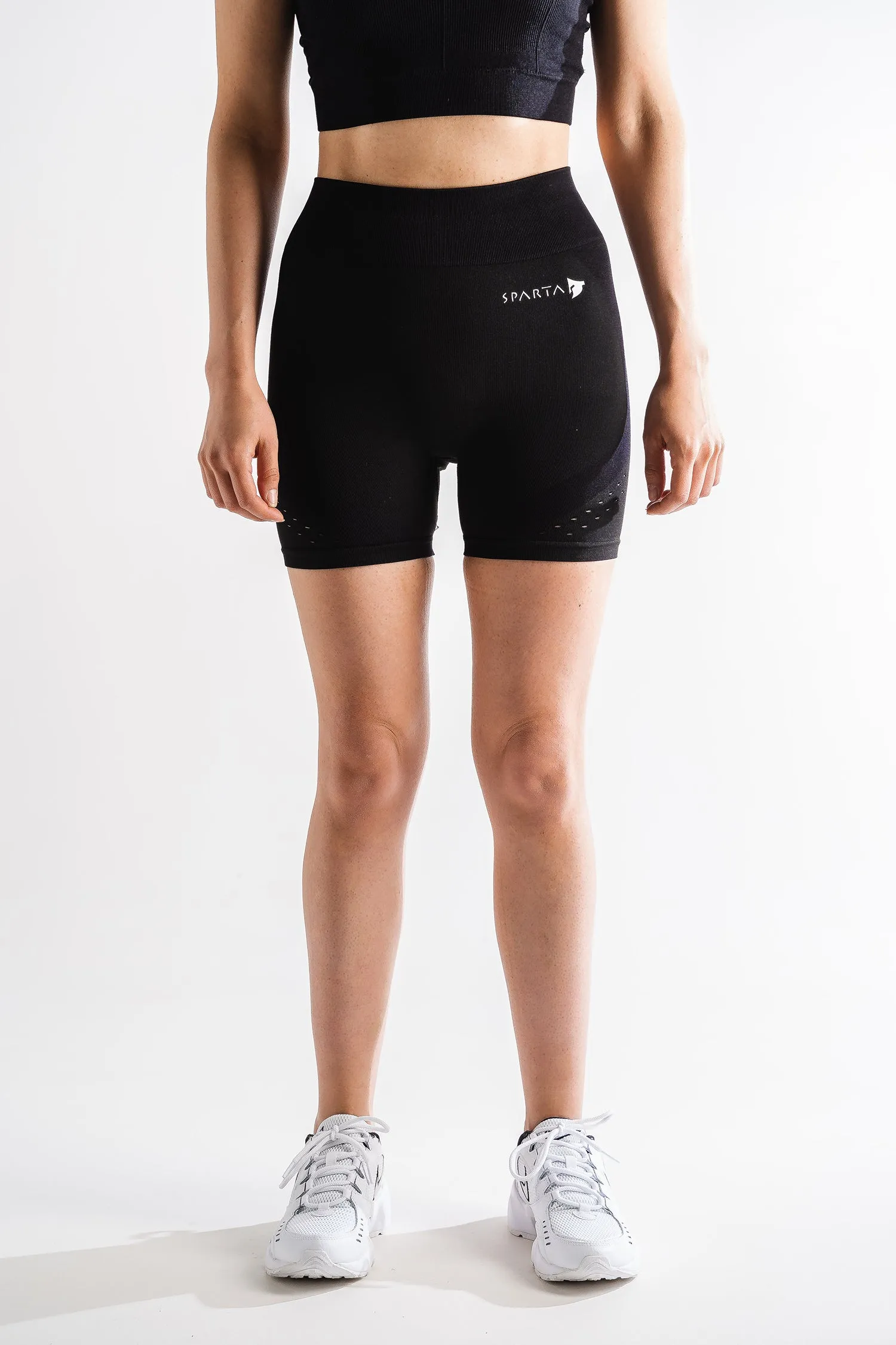 Sparta Laconic Seamless Shorts - Black